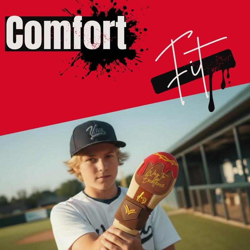 Waycel Sliding Mitts - Baseball Sliding Mitt for Youth - Ice Cream Sliding Mitt Baseball - Softball - Image 5